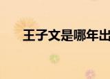 王子文是哪年出生（王子文出生年月）