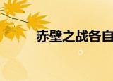 赤壁之战各自兵马（赤壁白马篇）