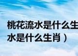 桃花流水是什么生肖要最准确的答案（桃花流水是什么生肖）
