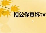 相公你真坏txt下载（相公你真坏）