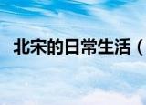 北宋的日常生活（北宋小官人的幸福生活）