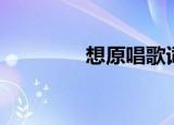 想原唱歌词（想歌曲介绍）
