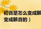 初音是怎么变成骸音的细菌感染（初音是怎么变成骸音的）