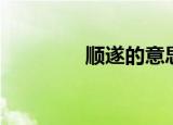 顺遂的意思（顺遂的出处）