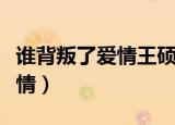 谁背叛了爱情王硕陈羽完整视频（谁背叛了爱情）