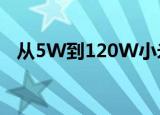  从5W到120W小米的快速充电方式已演变