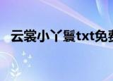 云裳小丫鬟txt免费下载（云裳小丫鬟txt）