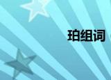 珀组词（珀怎么组词）