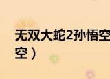 无双大蛇2孙悟空怎么变大（无双大蛇2孙悟空）