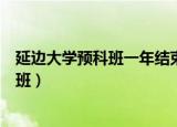 延边大学预科班一年结束后可以选什么专业（延边大学预科班）