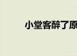 小堂客醉了原唱（一首说唱歌曲）