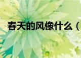 春天的风像什么（春天的风像什么比喻句）