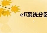 efi系统分区怎么隐藏（efix）