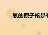 氦的原子核是有两个（两个氦原子）