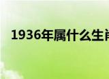 1936年属什么生肖（1936年属哪个生肖）