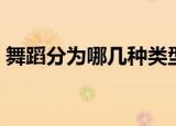 舞蹈分为哪几种类型（关于舞蹈的类型介绍）