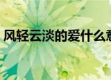 风轻云淡的爱什么意思（爱过以后风轻云淡）