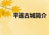 平遥古城简介（平遥古城简介如下）