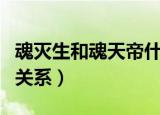 魂灭生和魂天帝什么关系（魂灭生和魂天帝的关系）