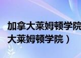 加拿大莱姆顿学院手机应用与开发专业（加拿大莱姆顿学院）