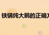 铁锅炖大鹅的正确方法（铁锅炖大鹅怎么做）