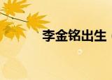李金铭出生（李金铭个人资料）