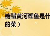糖醋黄河鲤鱼是什么菜（糖醋鲤鱼是什么地方的菜）
