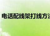 电话配线架打线方法详细图解（电话配线架）