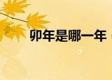 卯年是哪一年（大家可以了解一下）