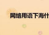 网络用语下海什么意思（下海词解释）