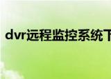 dvr远程监控系统下载（dvr4000监控软件）