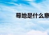 蓦地是什么意思（蓦地简单释义）