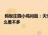  蚂蚁庄园小鸡问题：天空中漂浮的云朵，它的移动速度和什么差不多