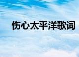伤心太平洋歌词（伤心太平洋完整歌词）