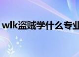 wlk盗贼学什么专业（wow盗贼学什么专业）