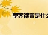 荸荠读音是什么（荸荠读音和解释）