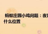  蚂蚁庄园小鸡问题：夜宵霸主小龙虾它们的心脏长在身体的什么位置