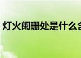 灯火阑珊处是什么含义（灯火阑珊处的解释）