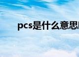 pcs是什么意思啊（ps是什么意思啊）