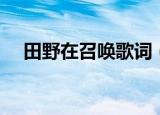 田野在召唤歌词（田野在召唤歌曲简介）