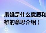 枭雄是什么意思和英雄的区别（关于枭雄和英雄的意思介绍）