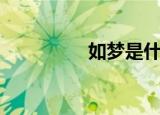 如梦是什么（如梦三下）