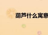 葫芦什么寓意（葫芦寓意是什么）