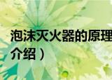 泡沫灭火器的原理是什么（泡沫灭火器的原理介绍）