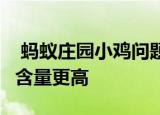  蚂蚁庄园小鸡问题：以下哪种食物的维生素C含量更高