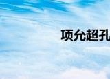 项允超孔心洁（孔心洁）