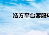 浩方平台客服电话（浩方官方网站）