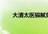 大清太医猫腻免费阅读（大清太医）