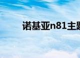 诺基亚n81主题（诺基亚n85主题）