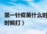 第一针疫苗什么时候打（乙肝疫苗第一针什么时候打）